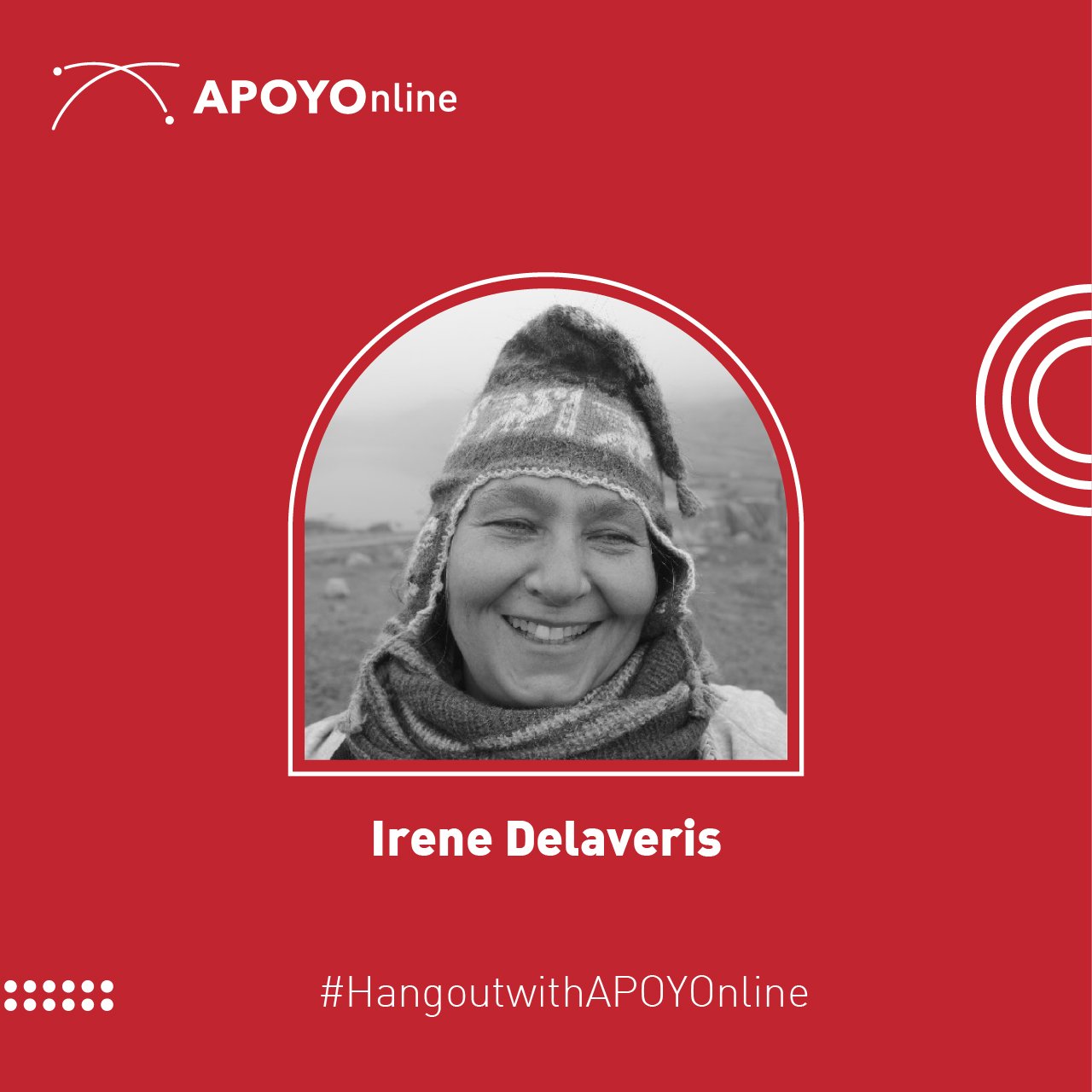 #HangoutWithAPOYOnline - Irene Delaveris